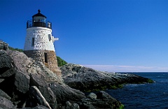 Castle Hill Lighthouse in Rhode Island